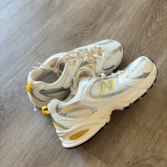 NEW BALANCE 530 SNEAKERS SEA SALT / WHITE / GINGER LEMON NEW - Picture 8 of 12